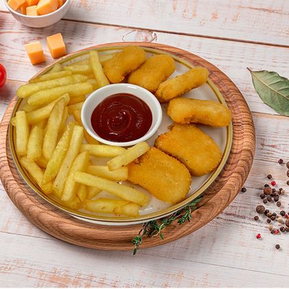 Нагетсы с картофелем фри, 240 г