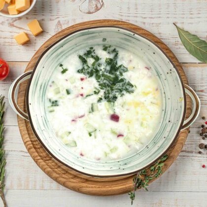 Окрошка с ветчиной, 300 г