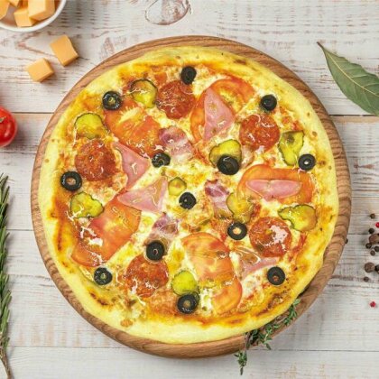 Пицца Больше Мяса, 530 г