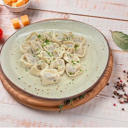 Пельмени с бульоном, 350 г