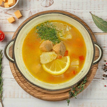 Уха с форелью, 300 г