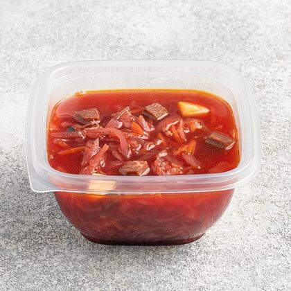 Борщ с говядиой (витрина)
