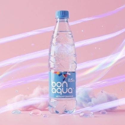 Вода негазированная "Бон Аква"  0,5 [AT]