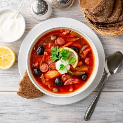 Солянка мясная