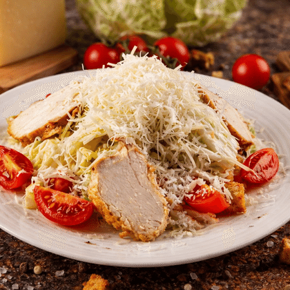 Салат "Цезарь" с куриным филе