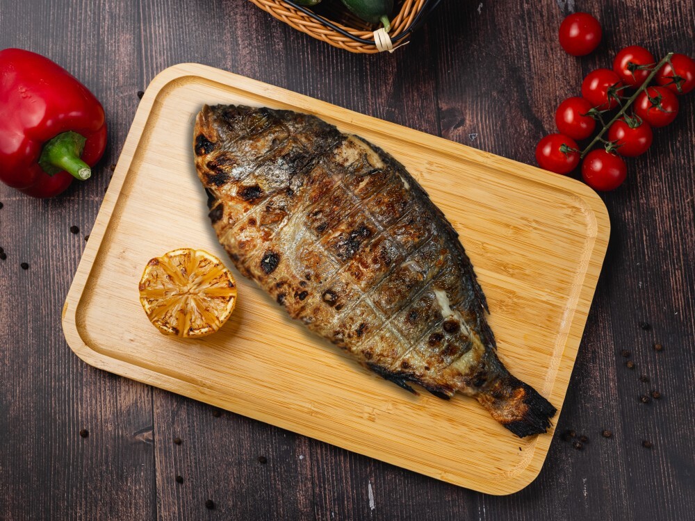 Дорадо на углях