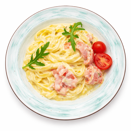 Тальятелле с соусом карбонара, 280г