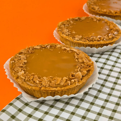 Тарт банан-карамель 1шт