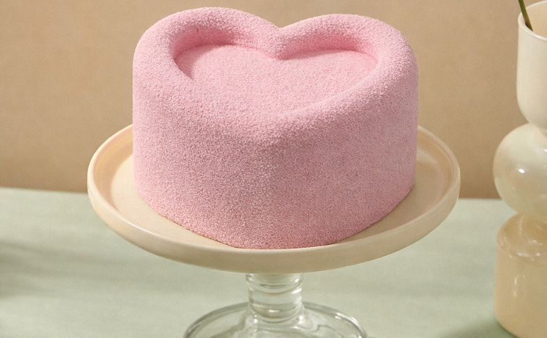 Муссовый бенто-торт Сердце