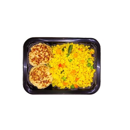 (з)Биточки из индейки с булгуром