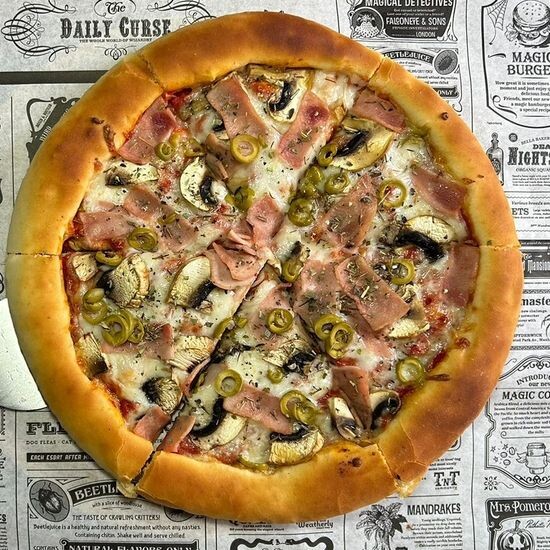 Пицца «Ветчина-грибы»