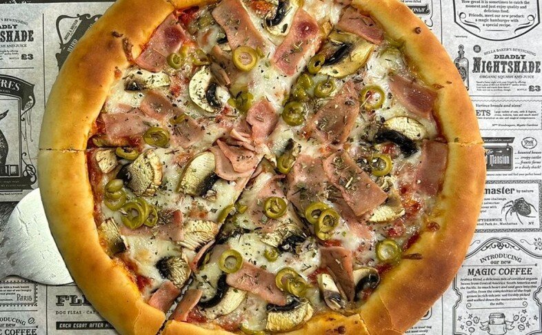 Пицца «Ветчина-грибы»