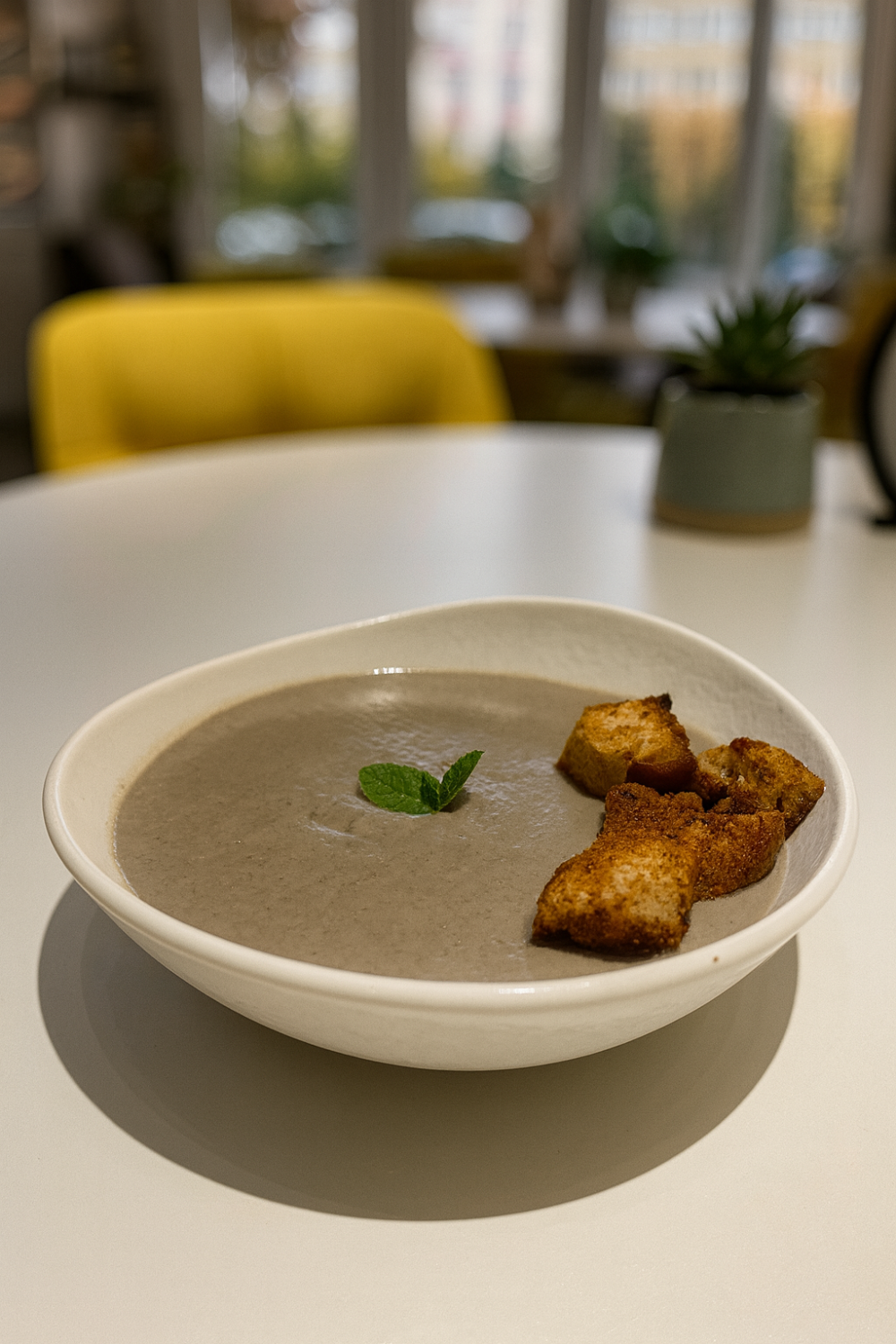 Грибной крем-суп