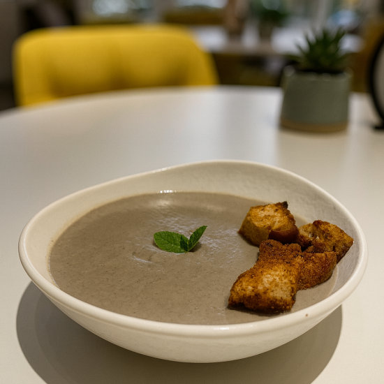 Грибной крем-суп