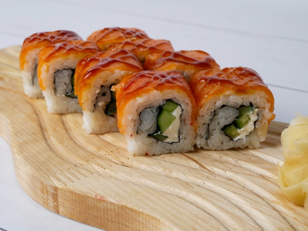 Ролл Филадельфия 1шт (колесико)