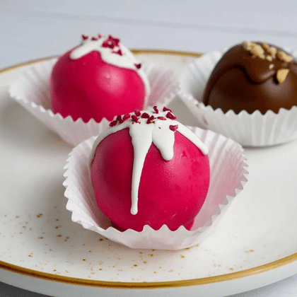 Пирожное картошка малина-маракуйя 1 порц