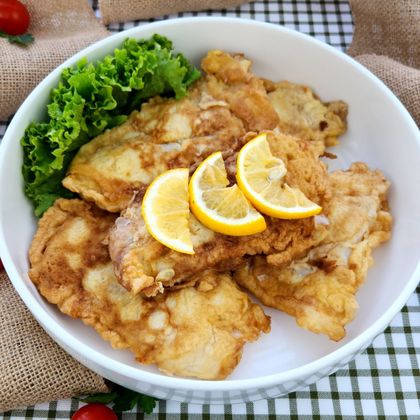 Пангасиус в кляре жареный 100гр