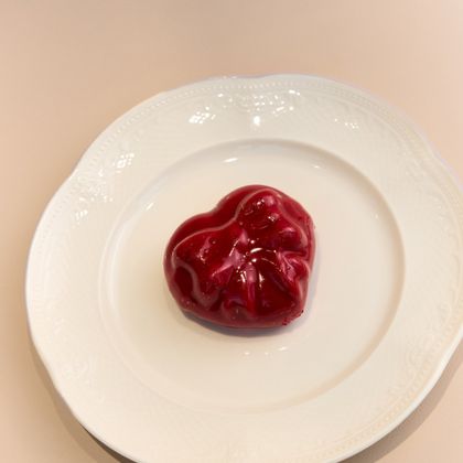 Муссовое пирожное "Сердце"