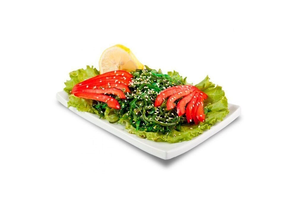 Салат чука с овощами