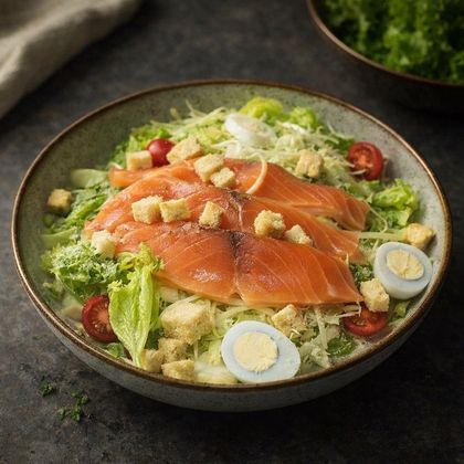 Цезарь с лососем