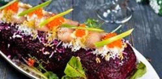 Рулет из красной рыбы под шубой 0,5кг