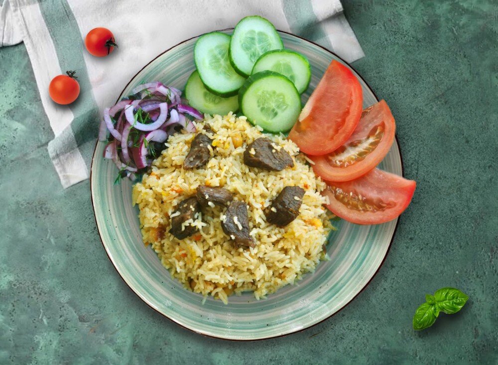 Плов с говядиной