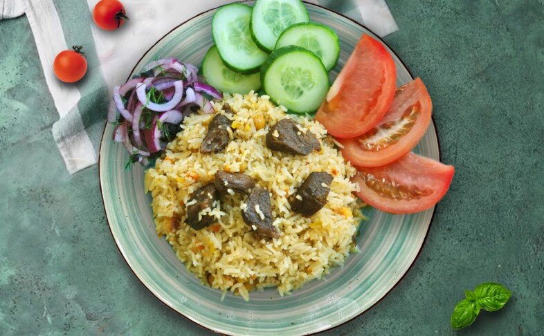 Плов с говядиной