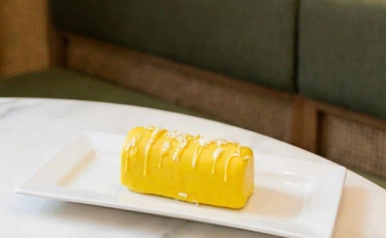 Тропический муссовый десерт