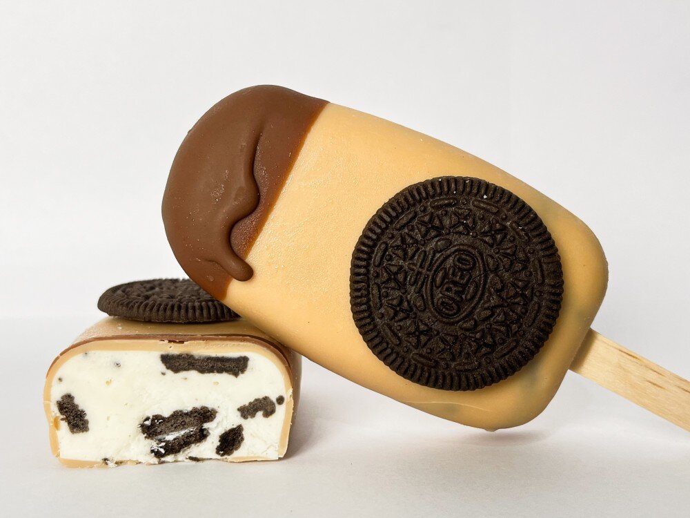 Эскимо-чизкейк на палочке "OREO"