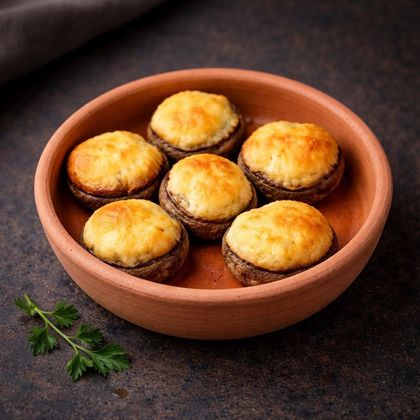 Шампиньоны с курицей