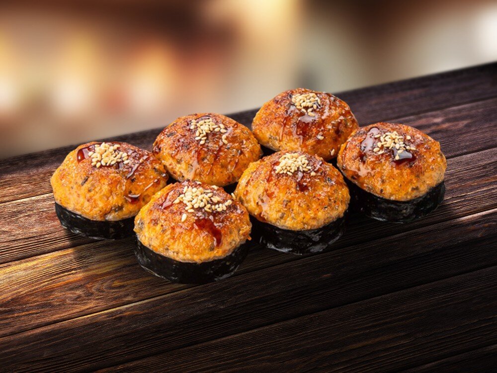 Ролл Запеченный лосось LUX