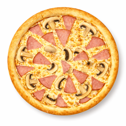 Пицца Ветчина с грибами, 470 г