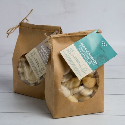 Вареники с капустой и картофелем п/ф (весовой товар)