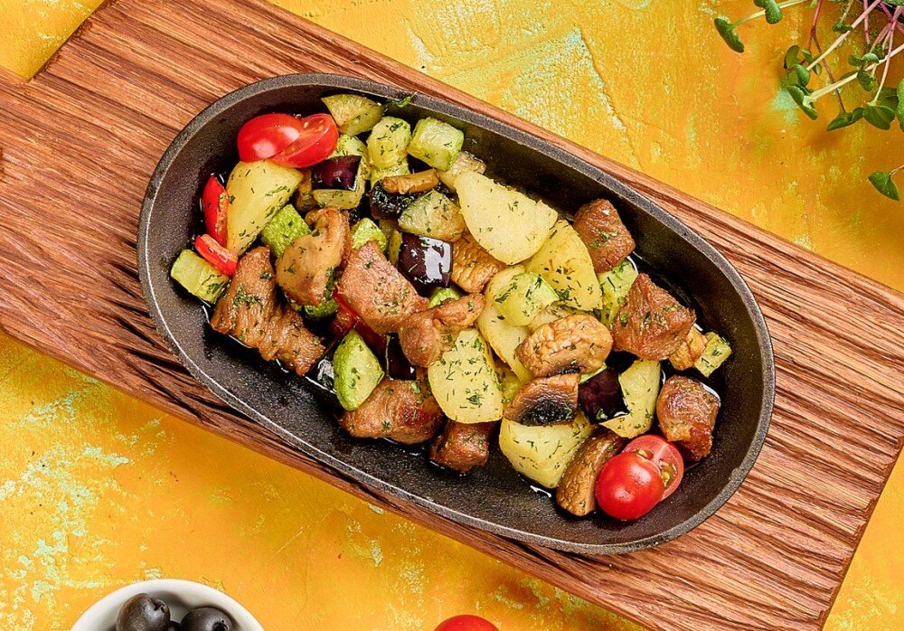 Сковородка из свинины