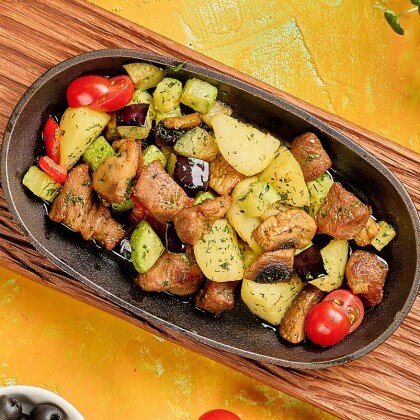 Сковородка из свинины