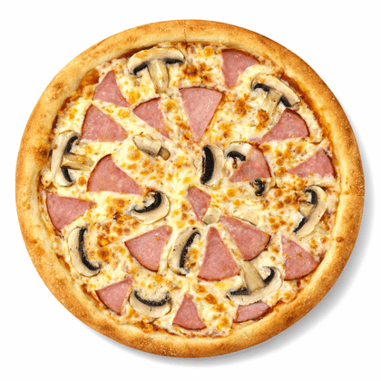 Пицца Ветчина с грибами, 470 г