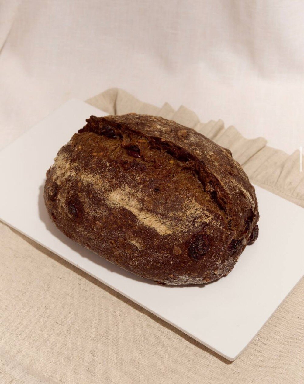 Солодовый с вяленной клюквой и злаками