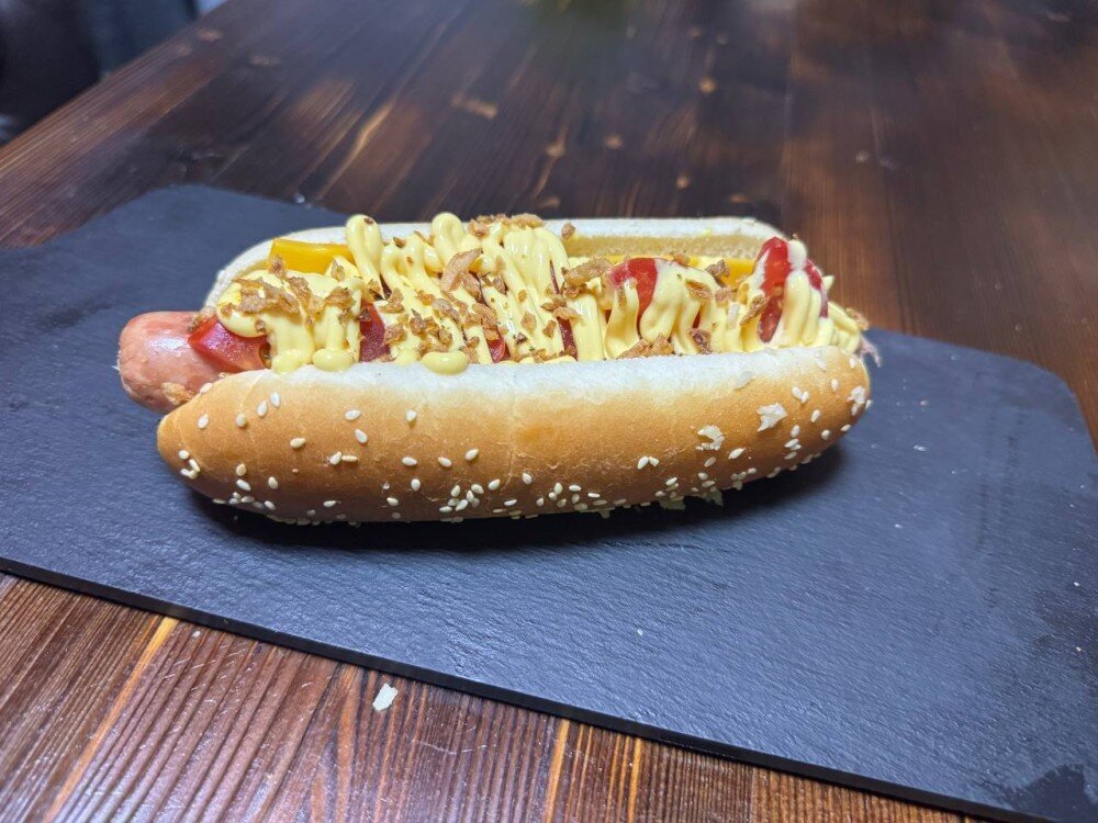 Сырный хот-дог