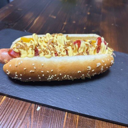 Сырный хот-дог