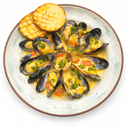 Мидии в сливочном соусе, 300г