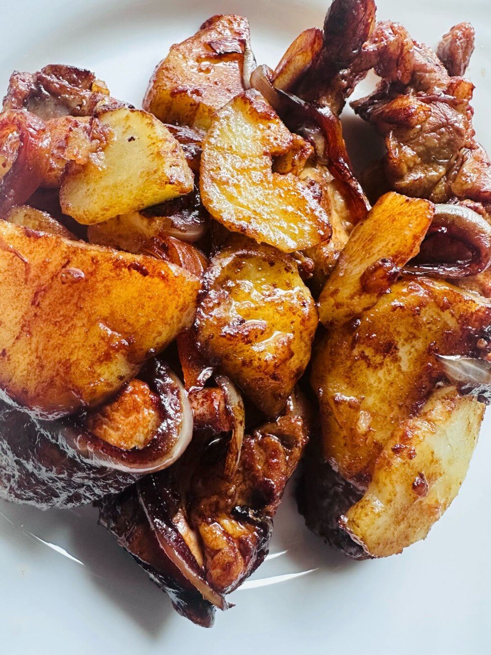 #56 Свиные ребра с картофелем