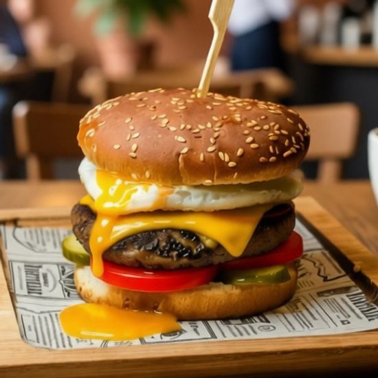 Тетушка из Барселоны бургер