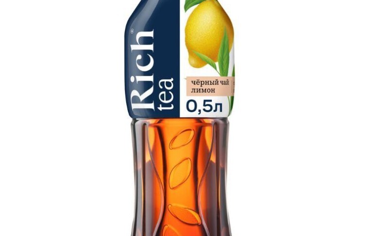 RICH чай черный со вкусом лимона 0,5 л.