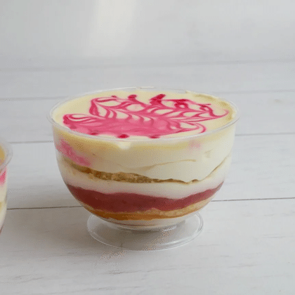 Трайфл с клубникой 1 порц