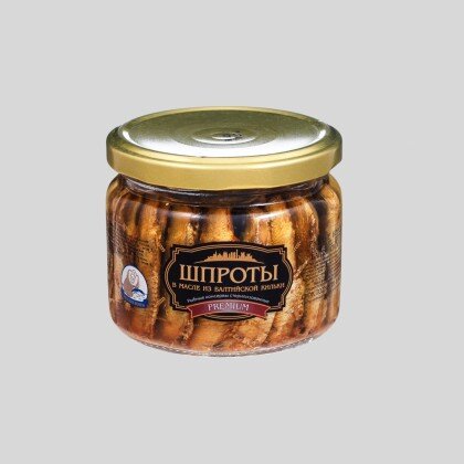 Шпроты Премиум из балтийской кильки 270гр