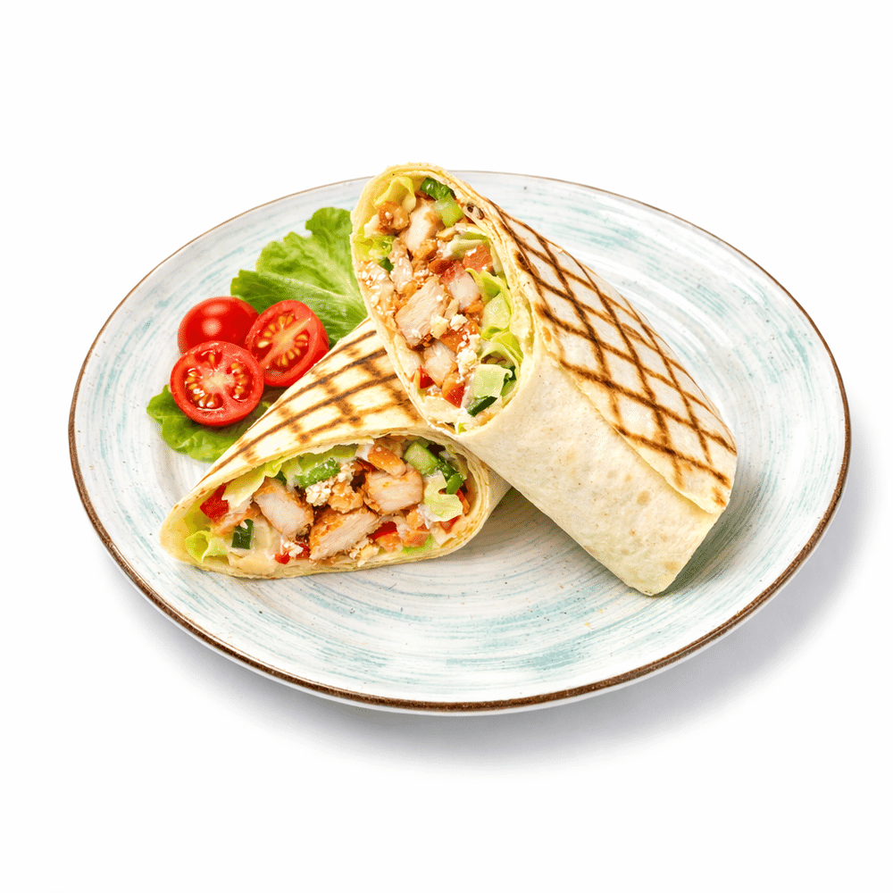 Шаурма в лаваше с курицей, 250 г