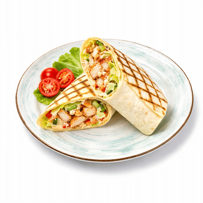 Шаурма в лаваше с курицей, 250 г
