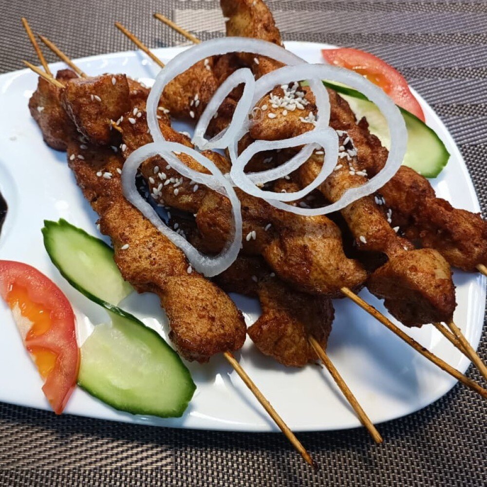 Куриные шашлычки китайская кухня с доставкой или с собой