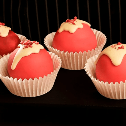 Пирожное картошка малина-маракуйя 1 порц