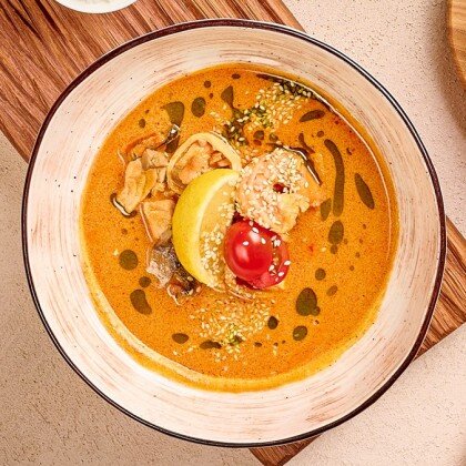 Том-Ям с морепродуктами